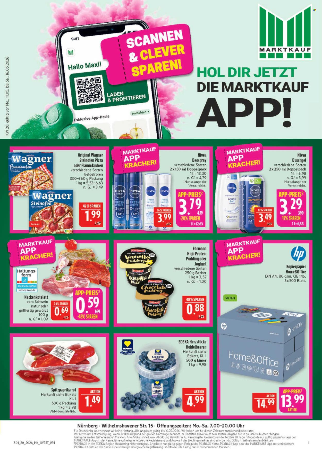 Marktkauf Prospekte  - 11.05.2026 - 16.05.2026. Seite 1