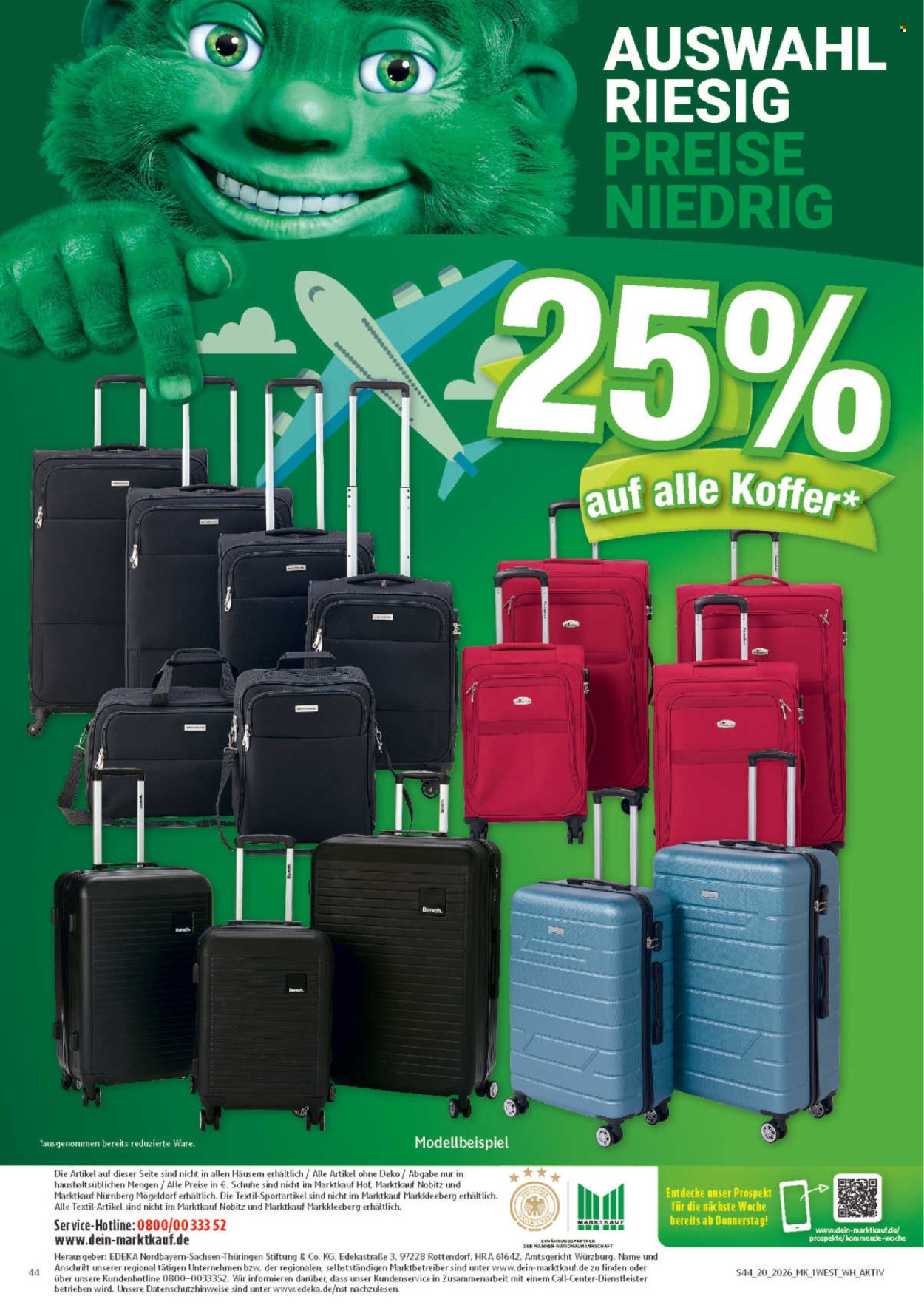 Marktkauf Prospekte  - 11.05.2026 - 16.05.2026. Seite 44