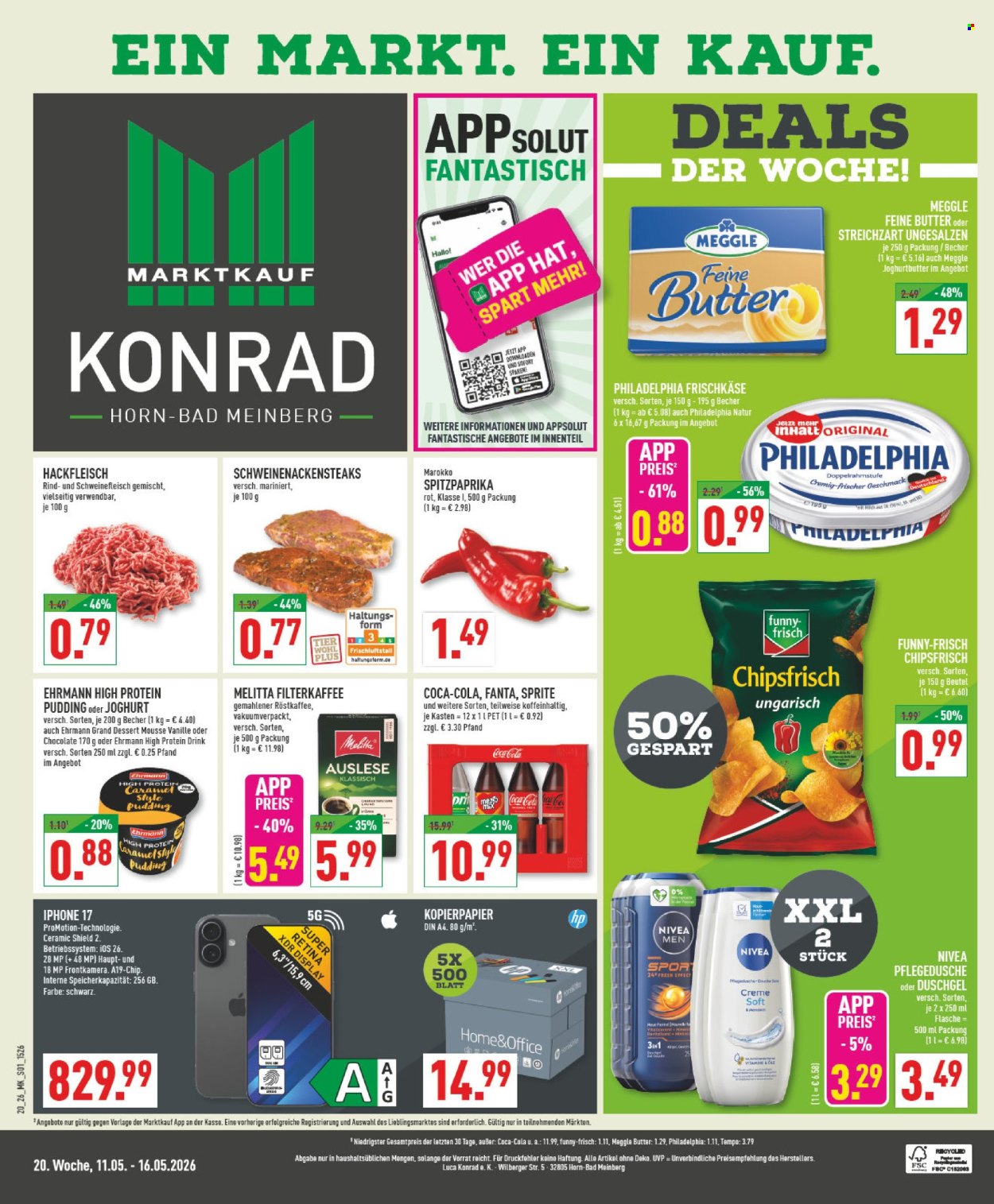 Marktkauf Prospekte  - 11.05.2026 - 16.05.2026. Seite 1