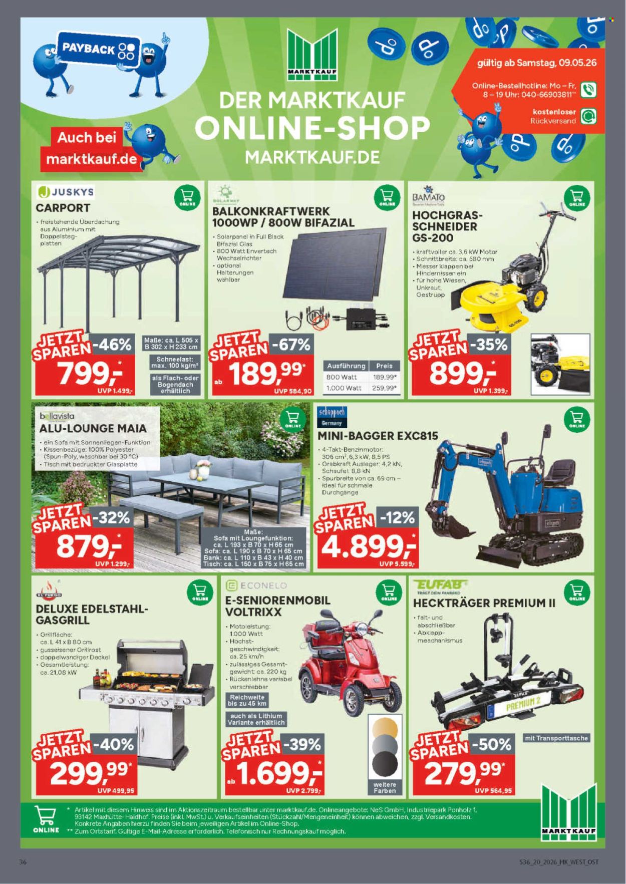 Marktkauf Prospekte  - 11.05.2026 - 16.05.2026. Seite 36