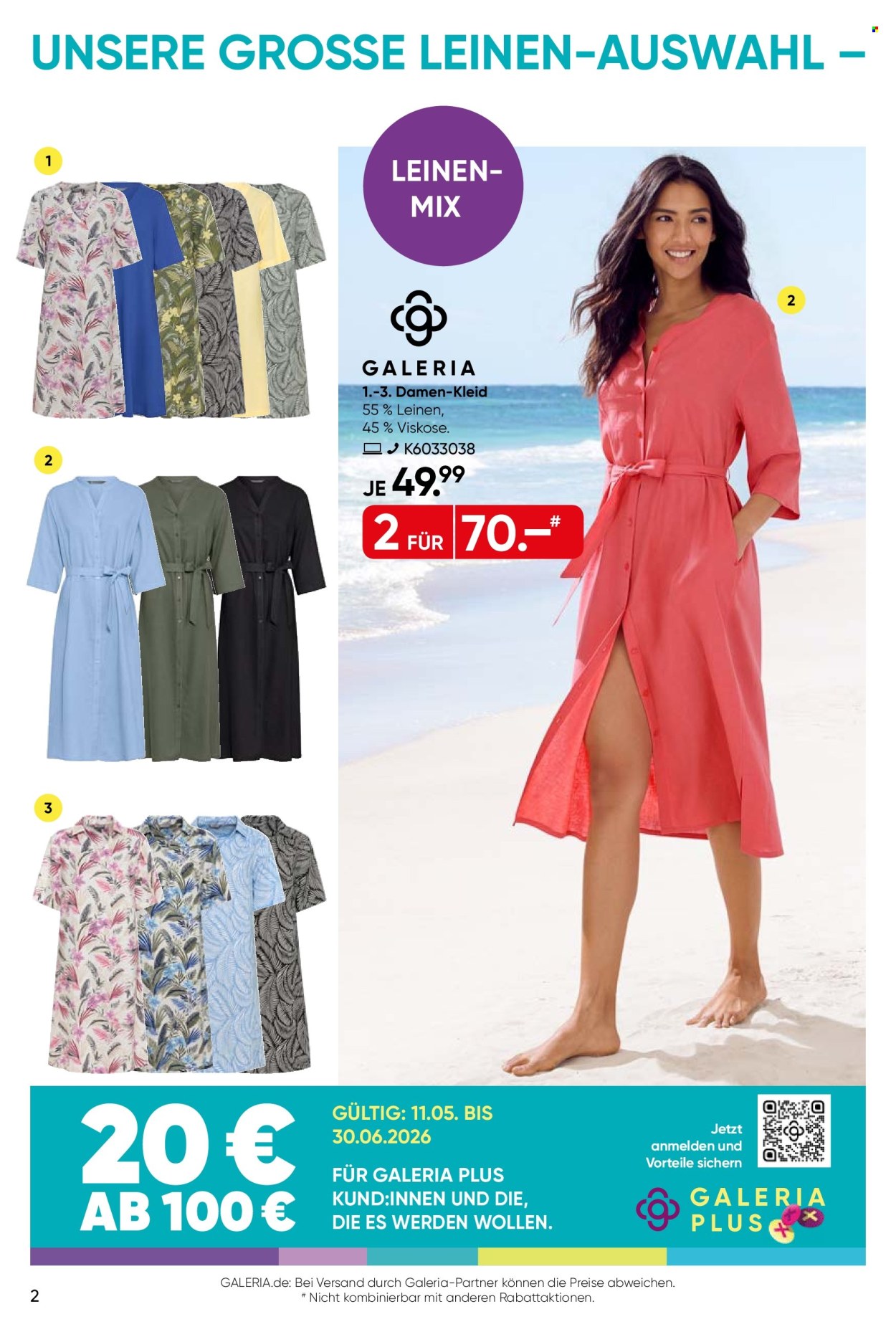 GALERIA Karstadt Kaufhof Prospekte  - 11.05.2026 - 24.05.2026. Seite 2
