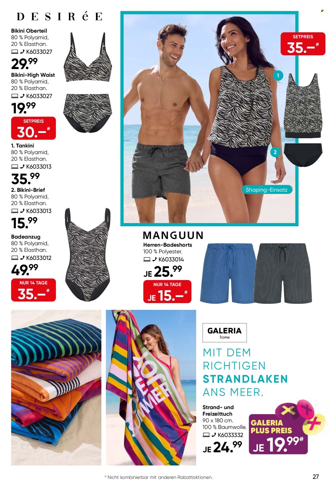 GALERIA Karstadt Kaufhof Prospekte  - 11.05.2026 - 24.05.2026. Seite 27