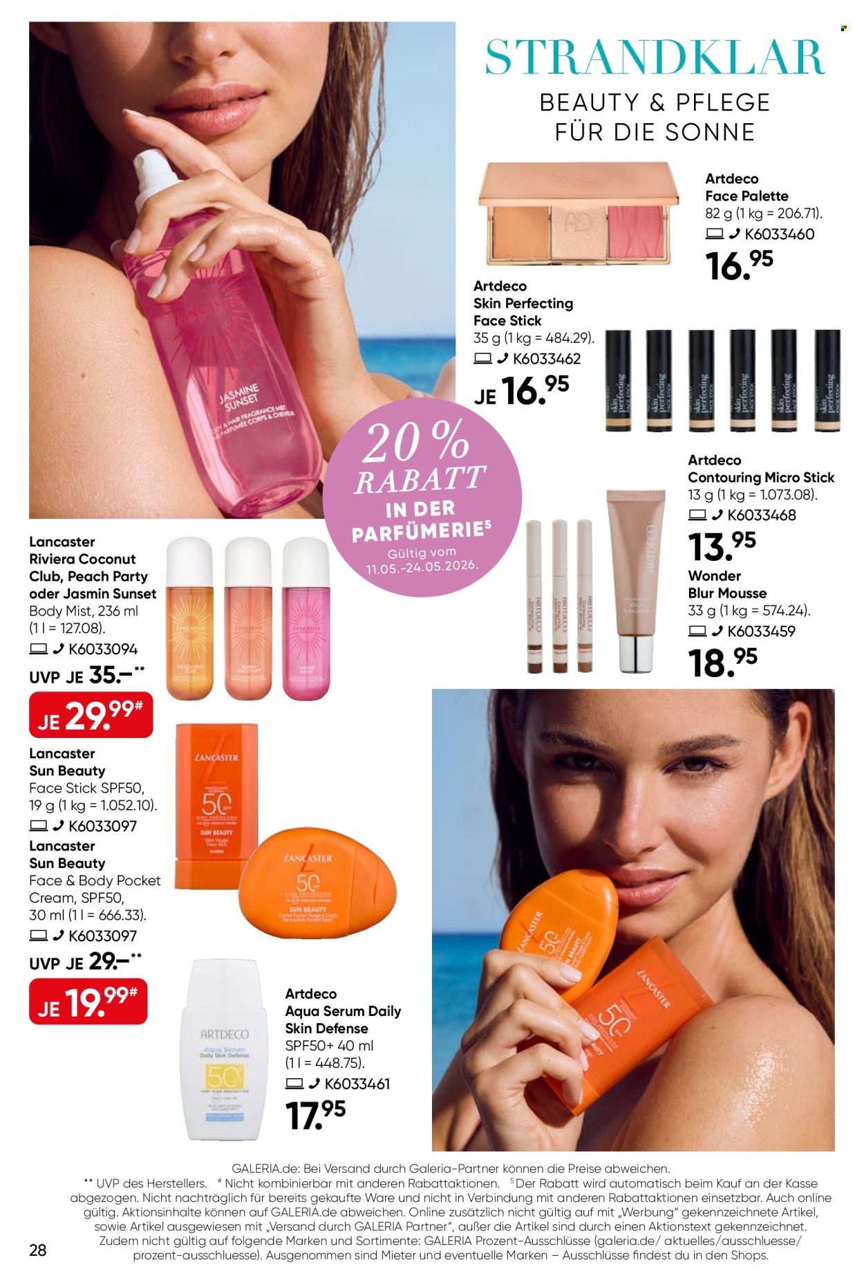 GALERIA Karstadt Kaufhof Prospekte  - 11.05.2026 - 24.05.2026. Seite 28