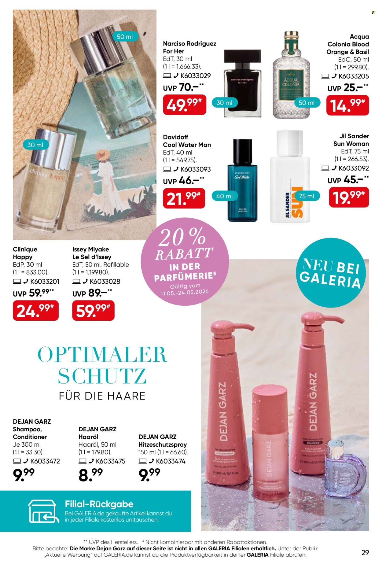 GALERIA Karstadt Kaufhof Prospekte  - 11.05.2026 - 24.05.2026. Seite 29