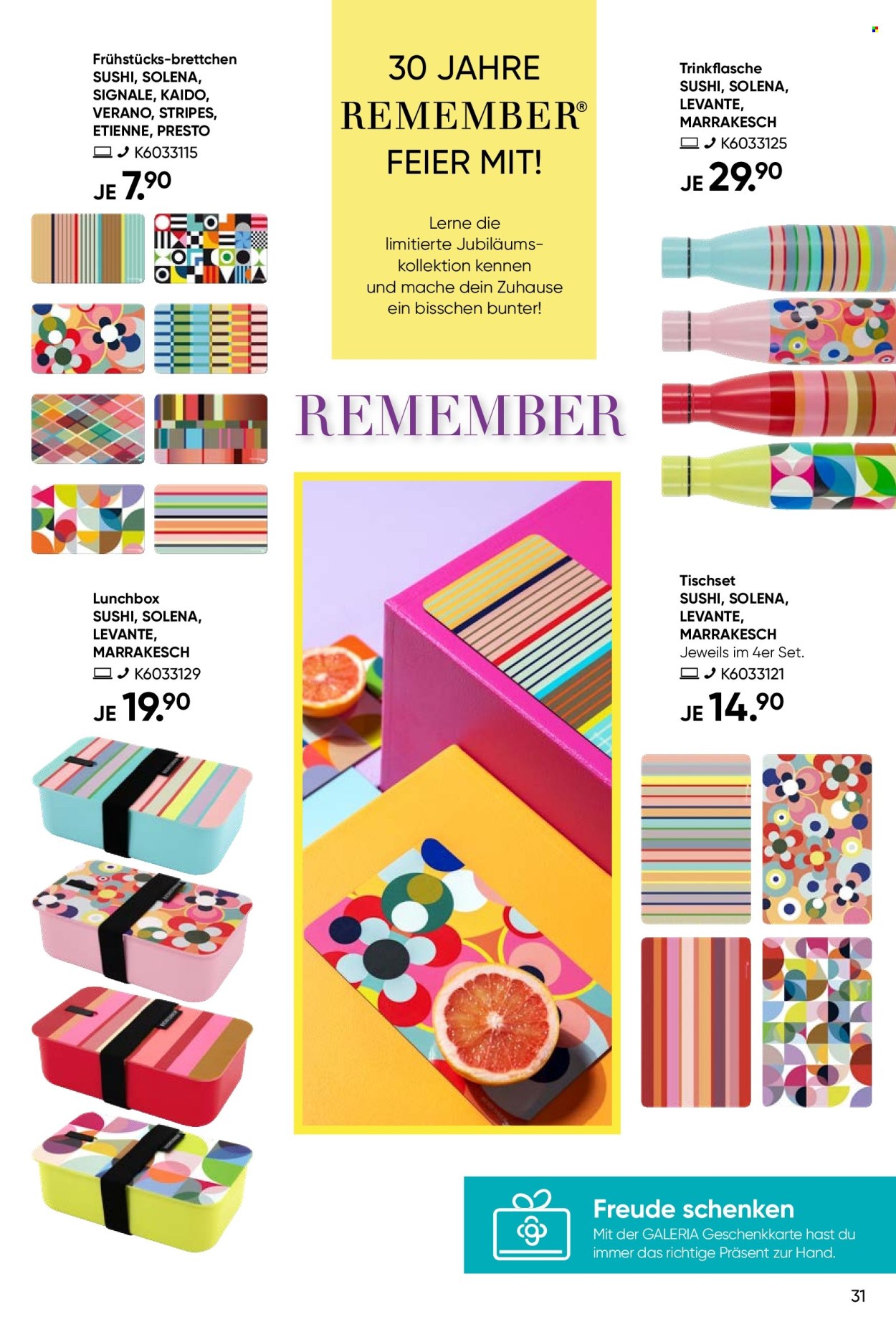 GALERIA Karstadt Kaufhof Prospekte  - 11.05.2026 - 24.05.2026. Seite 31