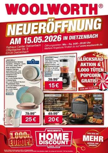 Prospekte Woolworth - 15.05.2026 - 15.05.2026.