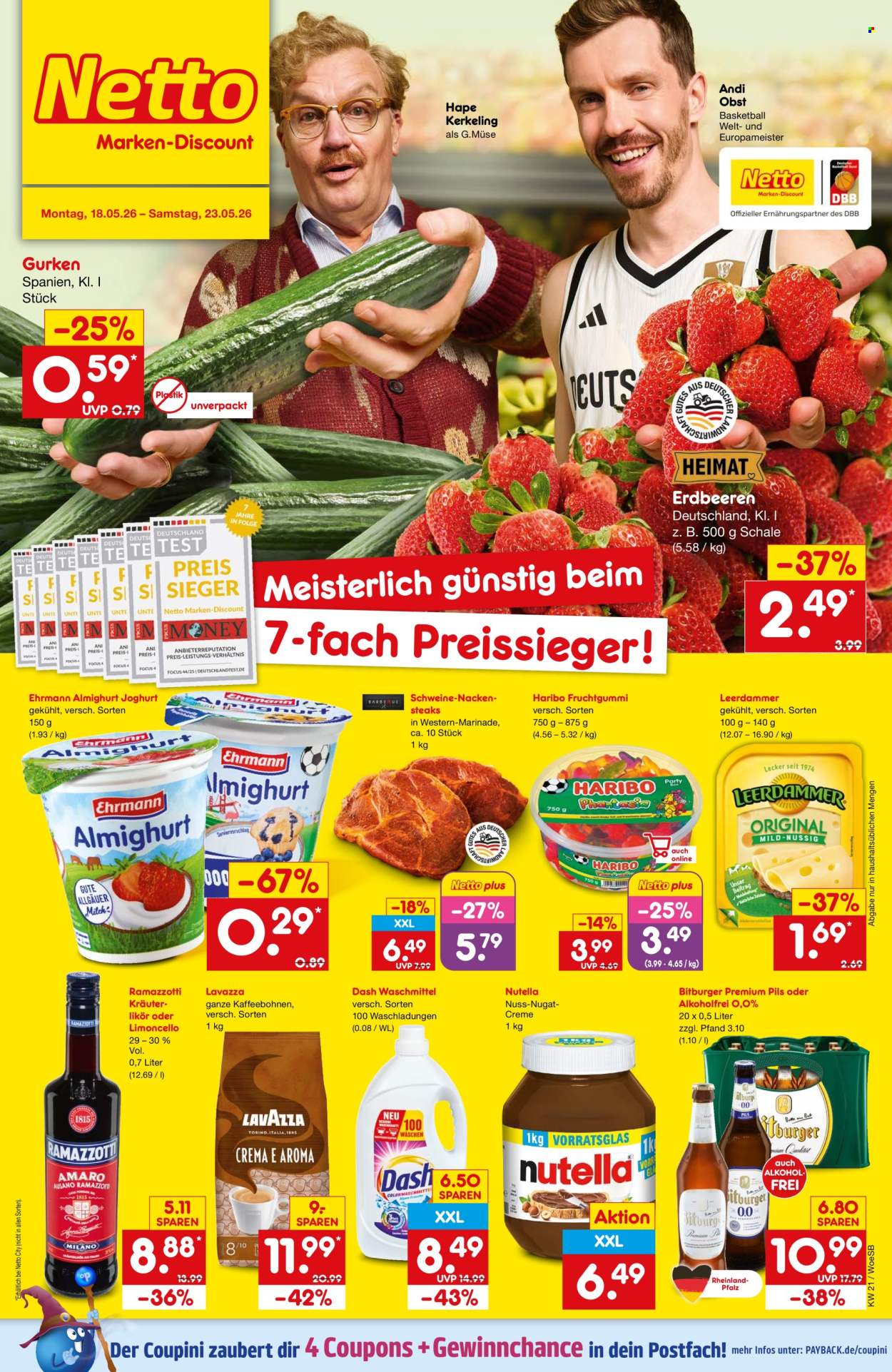 Netto Marken-Discount Prospekte  - 18.05.2026 - 23.05.2026. Seite 1