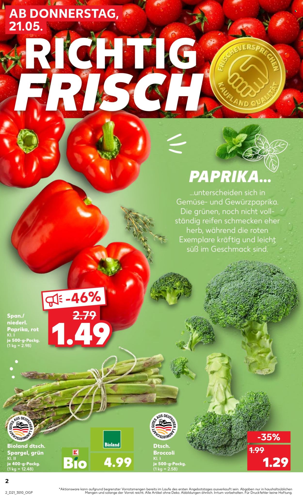 Kaufland Prospekte  - 21.05.2026 - 27.05.2026. Seite 2