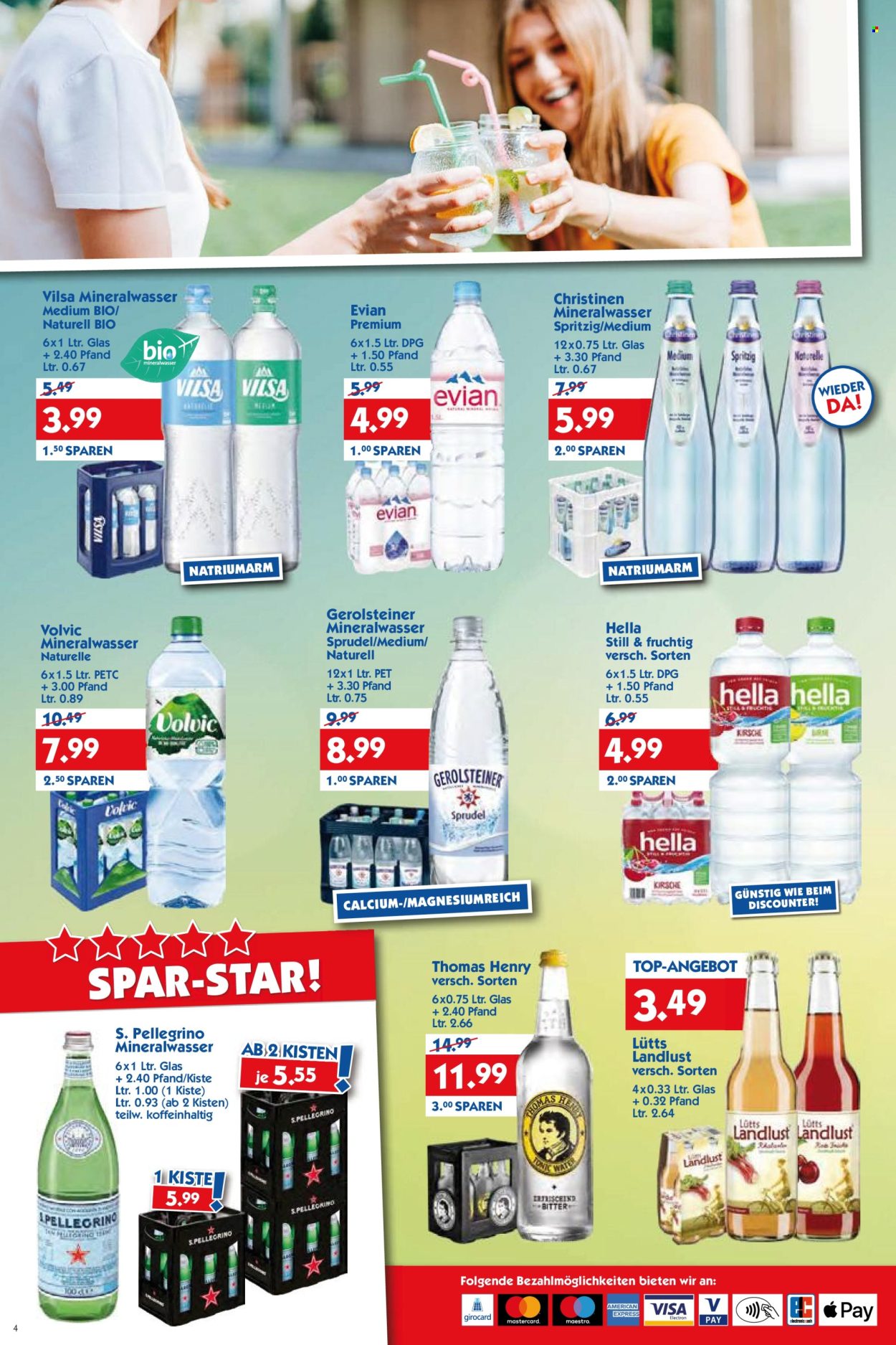 Hol'ab! Getränkemarkt Prospekte  - 18.05.2026 - 23.05.2026. Seite 4