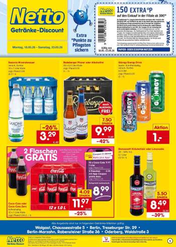 Prospekte Netto Marken-Discount - 18.05.2026 - 23.05.2026.
