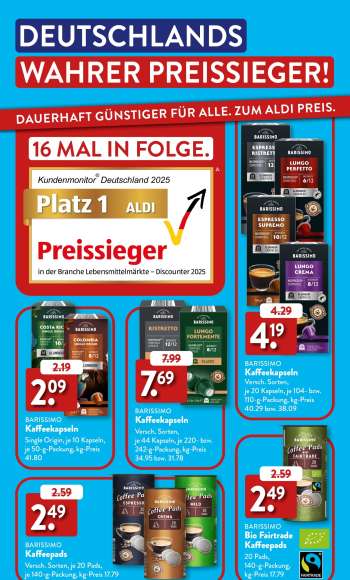 thumbnail - BARISSIMO Kaffeekapseln