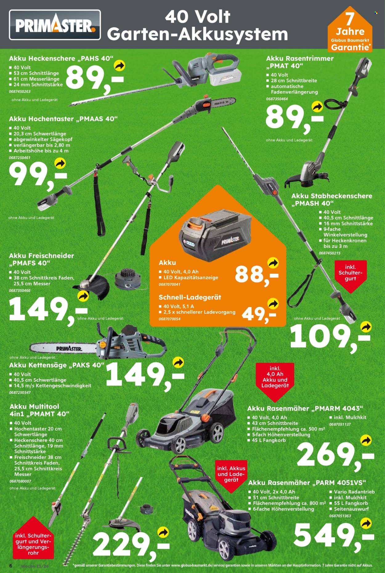 Globus Baumarkt Prospekte  - 18.05.2026 - 23.05.2026. Seite 6