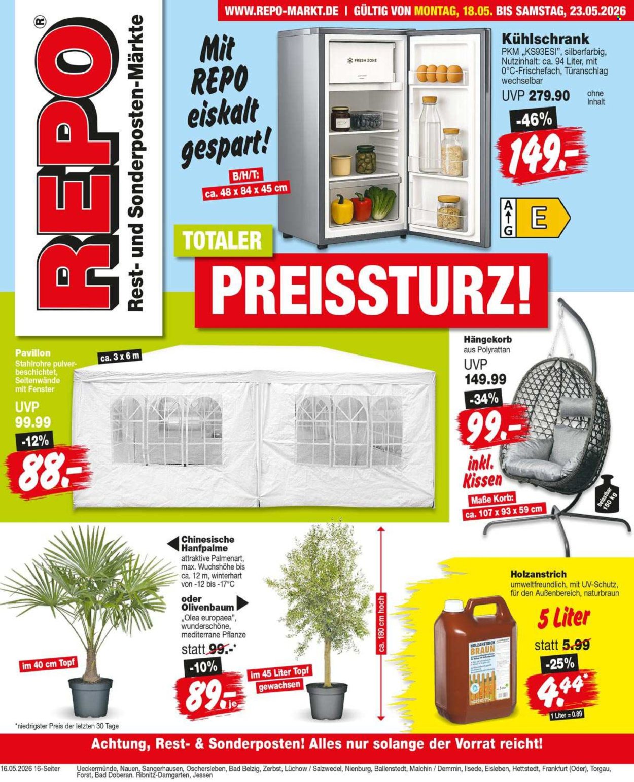 Repo Prospekte  - 18.05.2026 - 23.05.2026. Seite 1