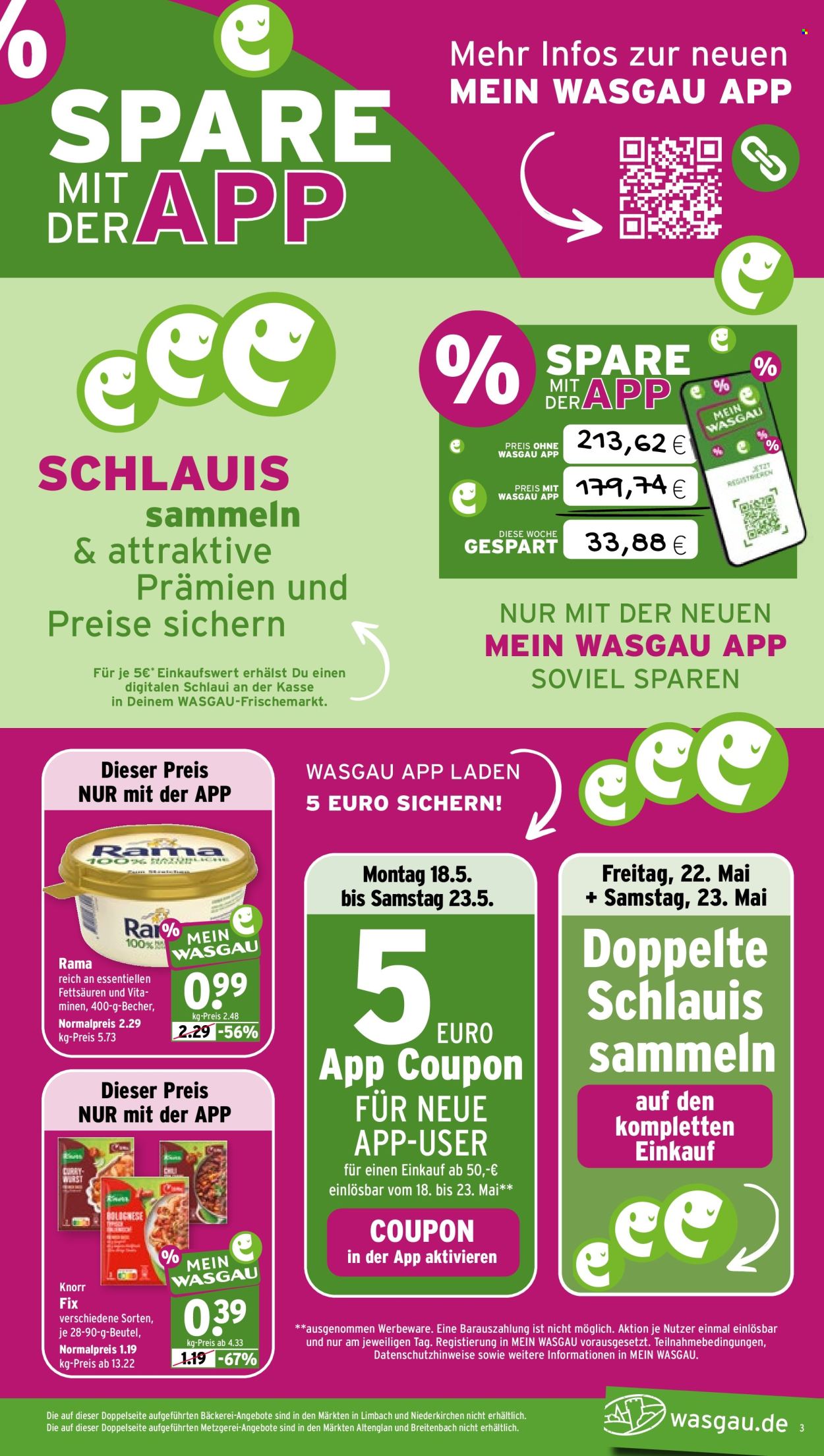 Wasgau Prospekte  - 18.05.2026 - 23.05.2026. Seite 3