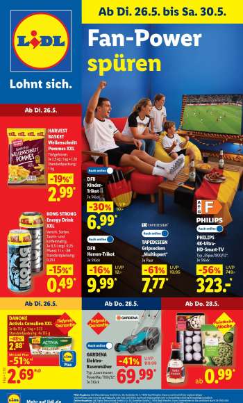 Prospekte Lidl - 26.05.2026 - 30.05.2026.