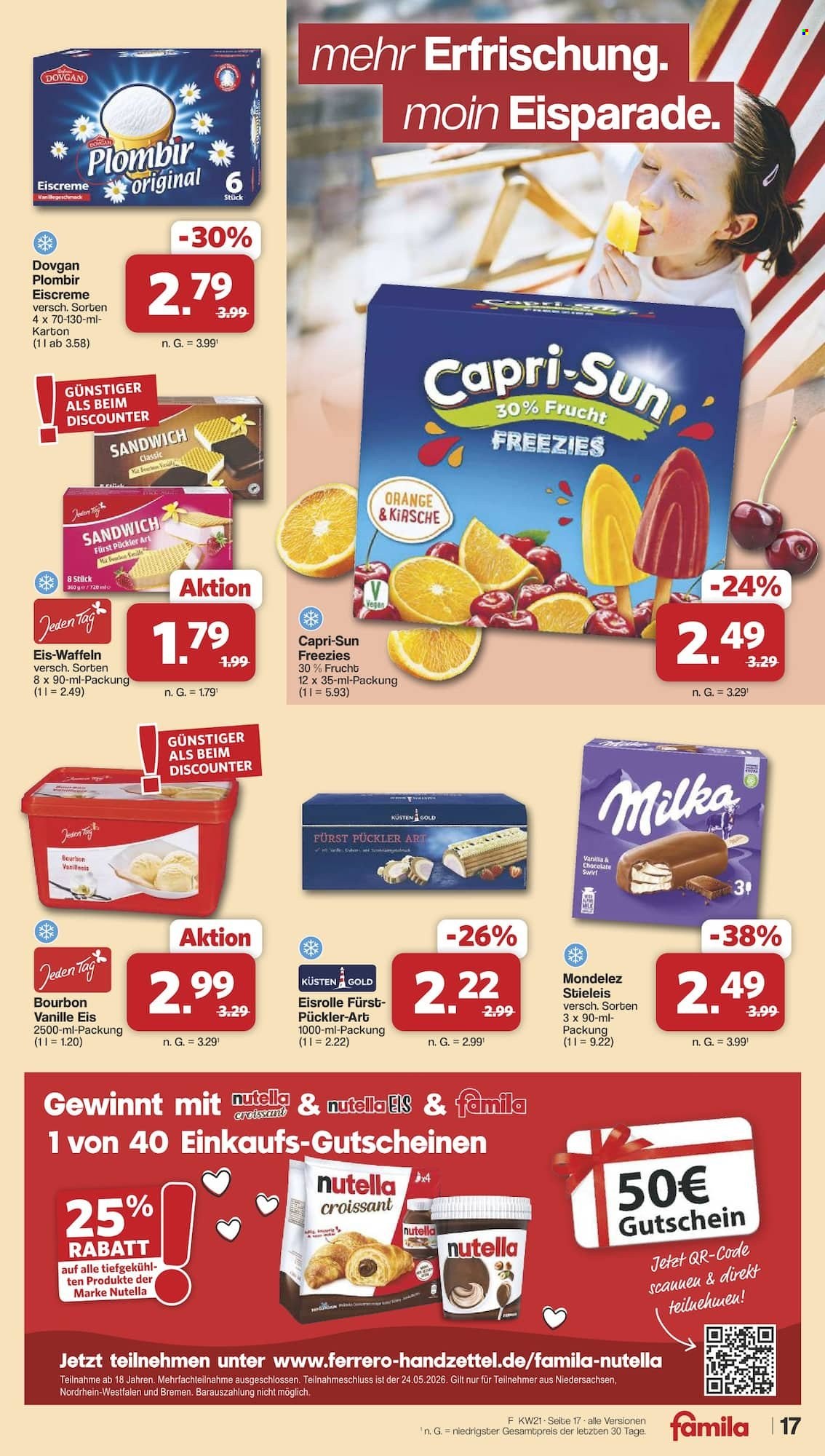 famila Prospekte  - 18.05.2026 - 23.05.2026. Seite 17