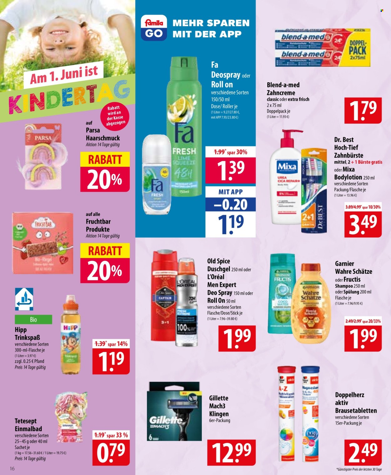 famila Prospekte  - 18.05.2026 - 23.05.2026. Seite 16