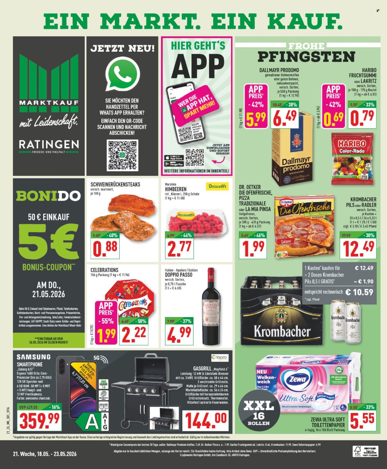 Marktkauf Prospekte  - 18.05.2026 - 23.05.2026. Seite 1