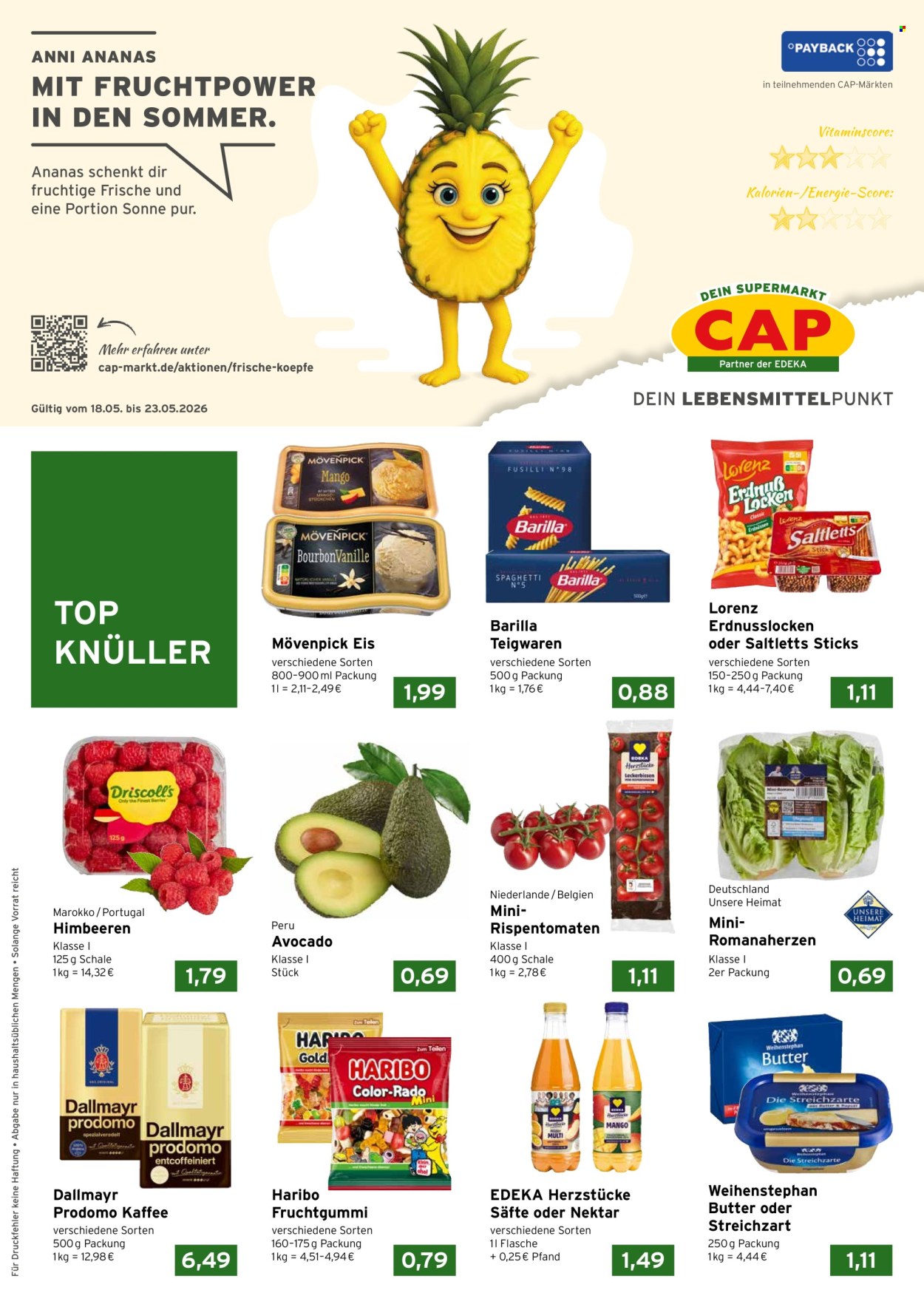 CAP-Markt Prospekte  - 18.05.2026 - 23.05.2026. Seite 1