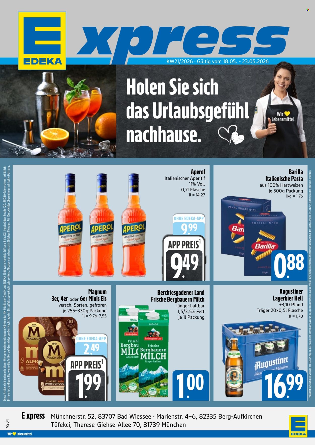 Edeka Prospekte  - 18.05.2026 - 23.05.2026. Seite 1
