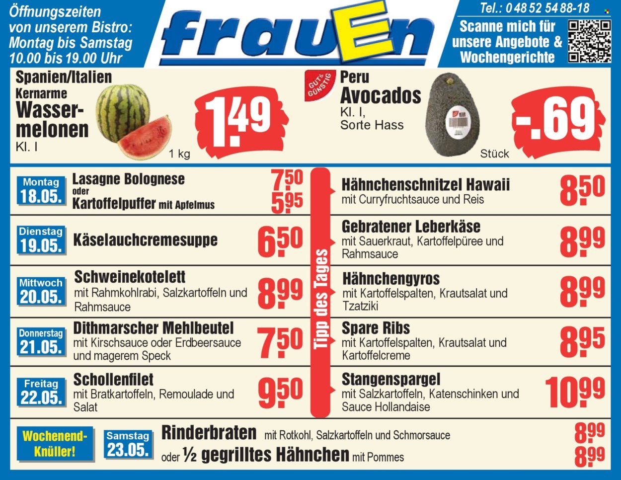 Edeka Prospekte  - 18.05.2026 - 23.05.2026. Seite 1