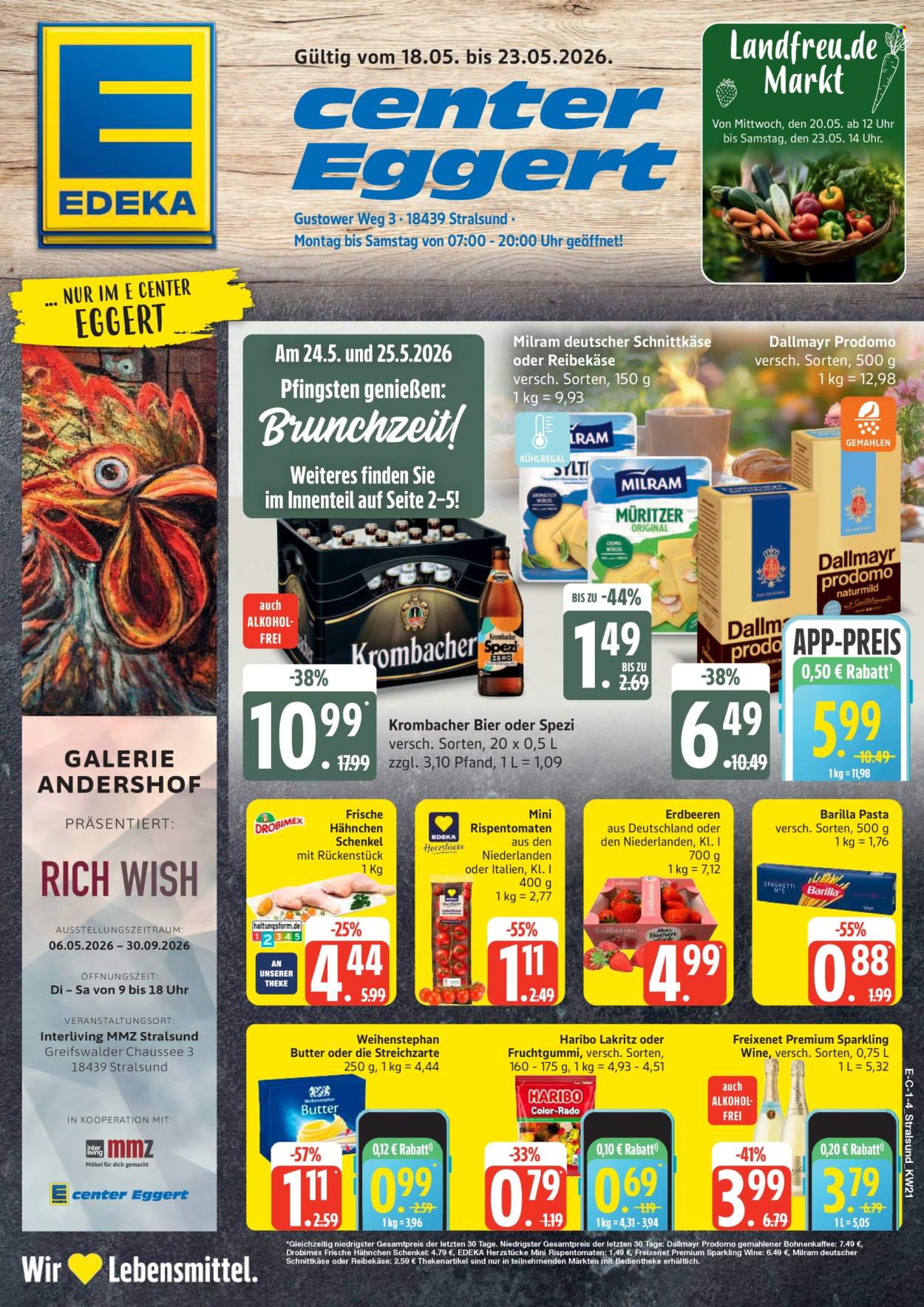 E center Prospekte  - 18.05.2026 - 23.05.2026. Seite 1