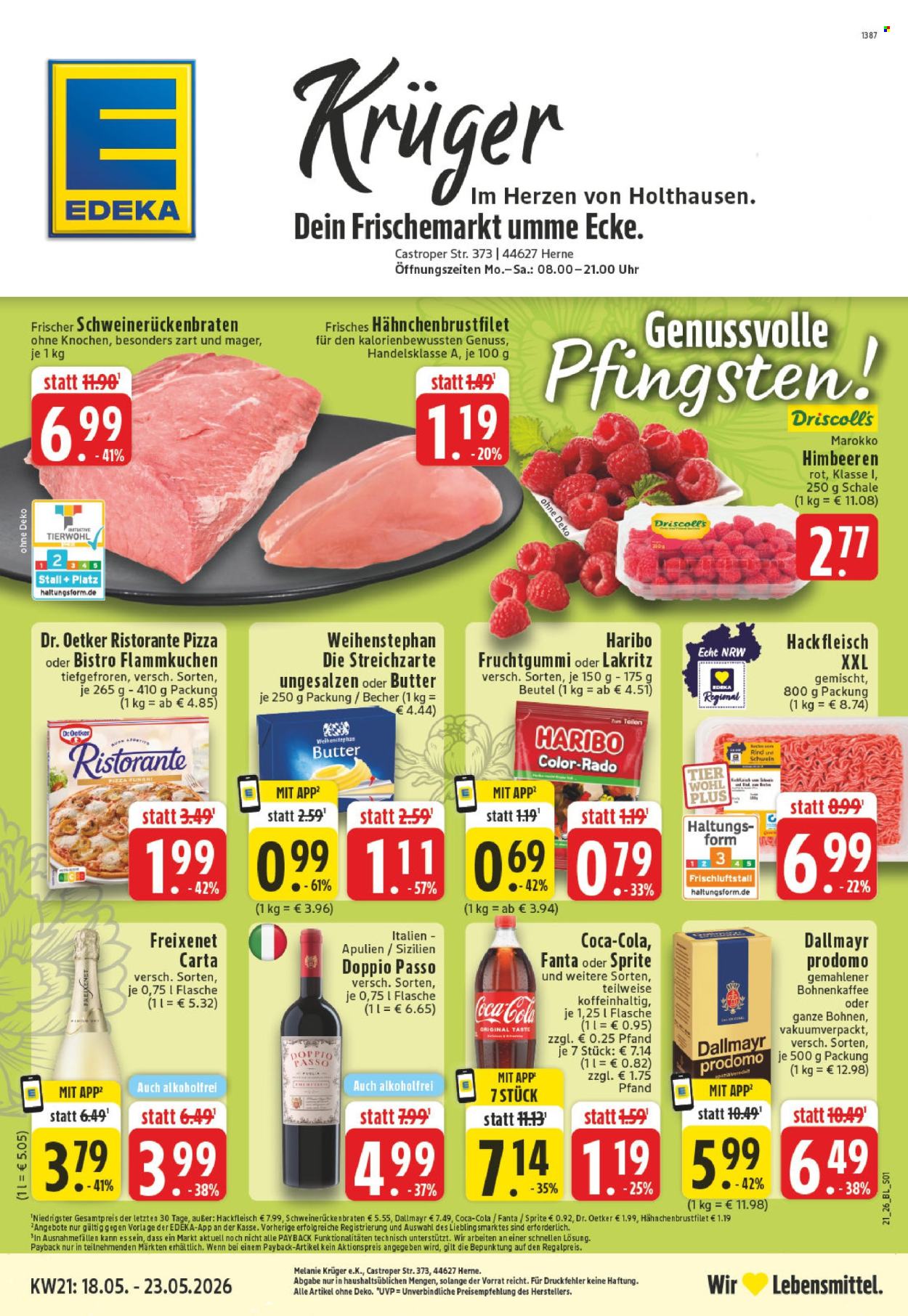 Edeka Prospekte  - 18.05.2026 - 23.05.2026. Seite 1