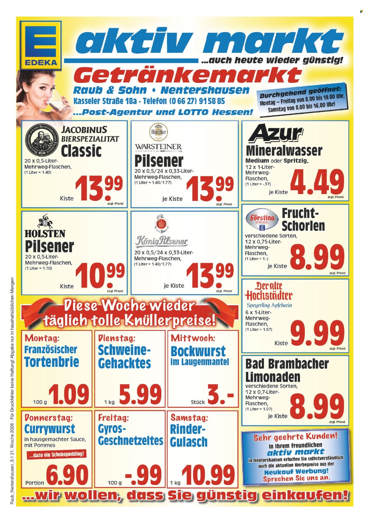 Edeka Prospekte  - 18.05.2026 - 23.05.2026. Seite 1