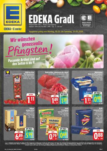 Prospekte Edeka - 18.05.2026 - 23.05.2026.