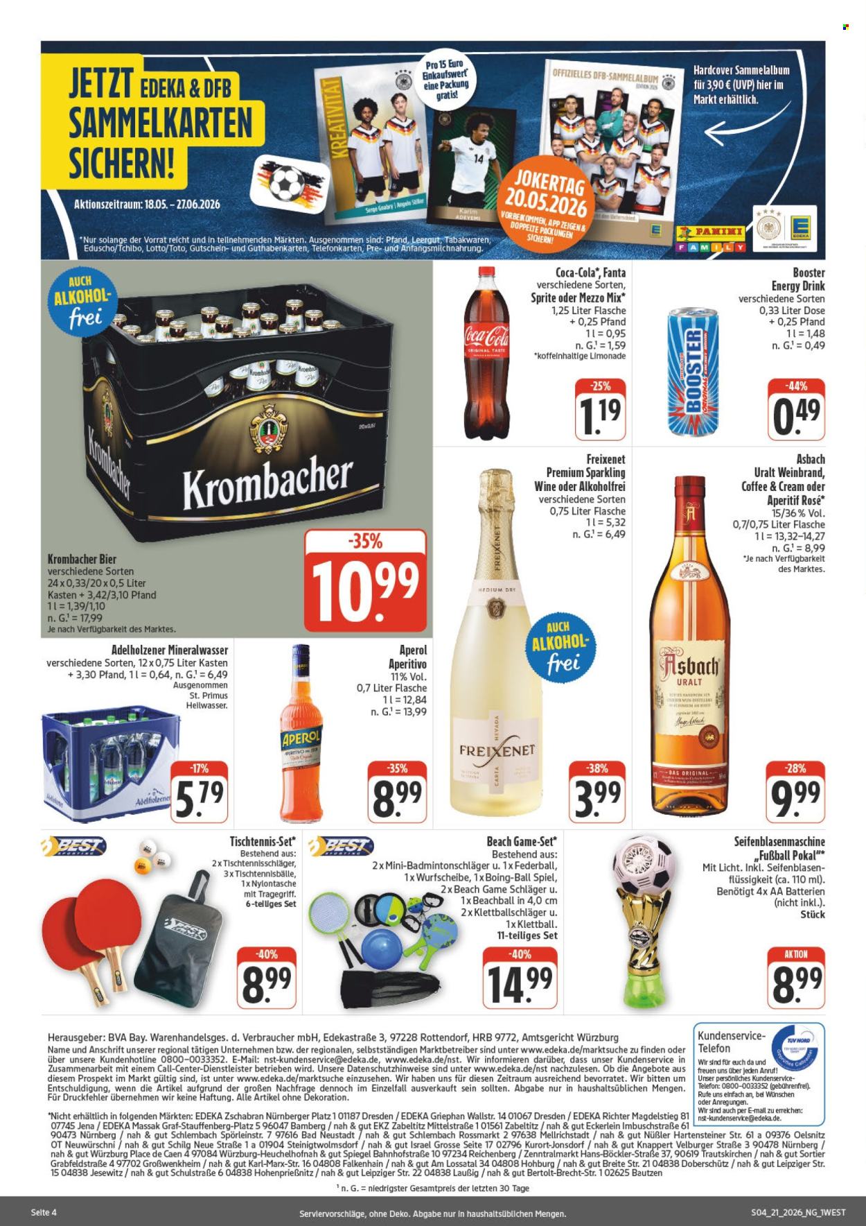 Edeka Prospekte  - 18.05.2026 - 23.05.2026. Seite 4