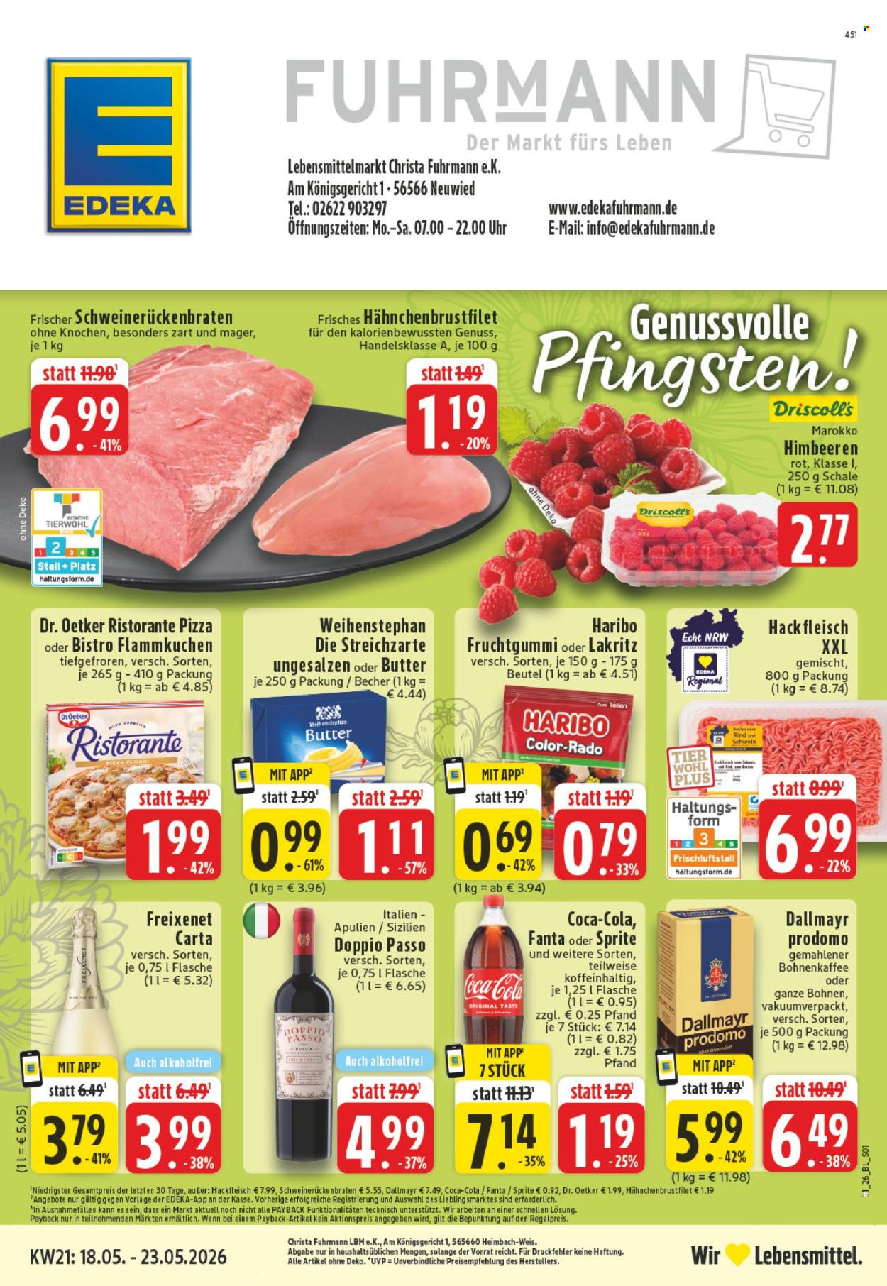 Edeka Prospekte  - 18.05.2026 - 23.05.2026. Seite 1