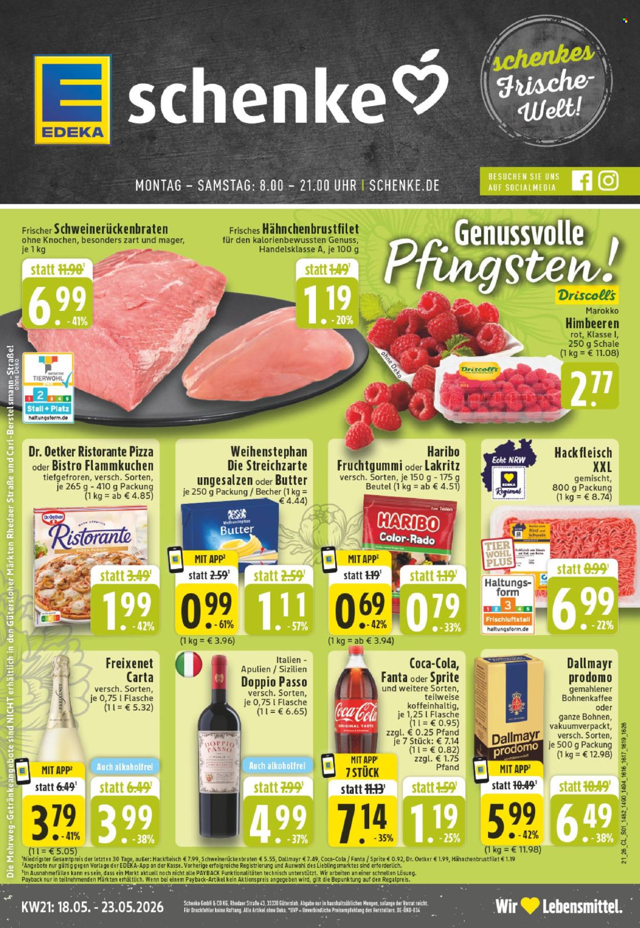 E center Prospekte  - 18.05.2026 - 23.05.2026. Seite 1
