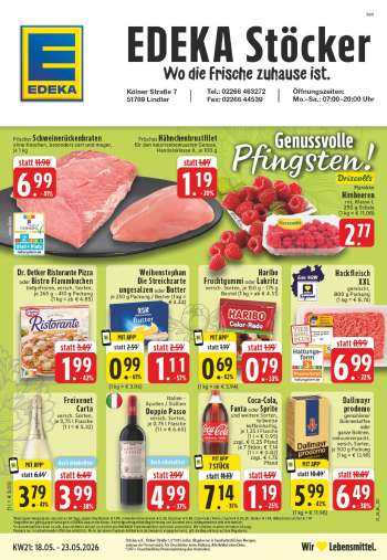 Prospekte Edeka - 18.05.2026 - 23.05.2026.