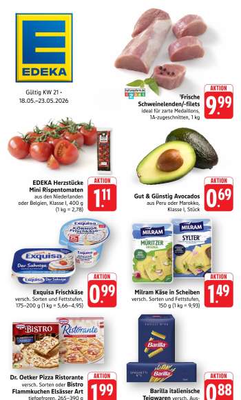 Prospekte Edeka - 18.05.2026 - 23.05.2026.