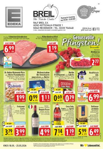 Prospekte Edeka - 18.05.2026 - 23.05.2026.