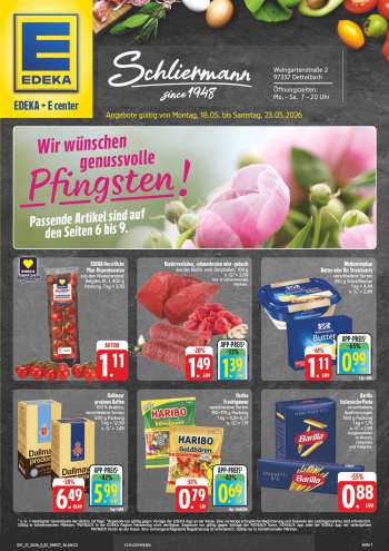 Prospekte Edeka - 18.05.2026 - 23.05.2026.
