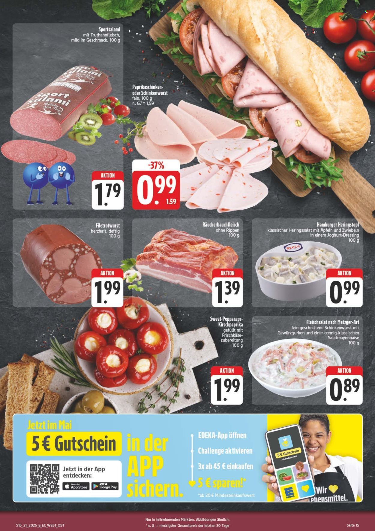 Edeka Prospekte  - 18.05.2026 - 23.05.2026. Seite 15