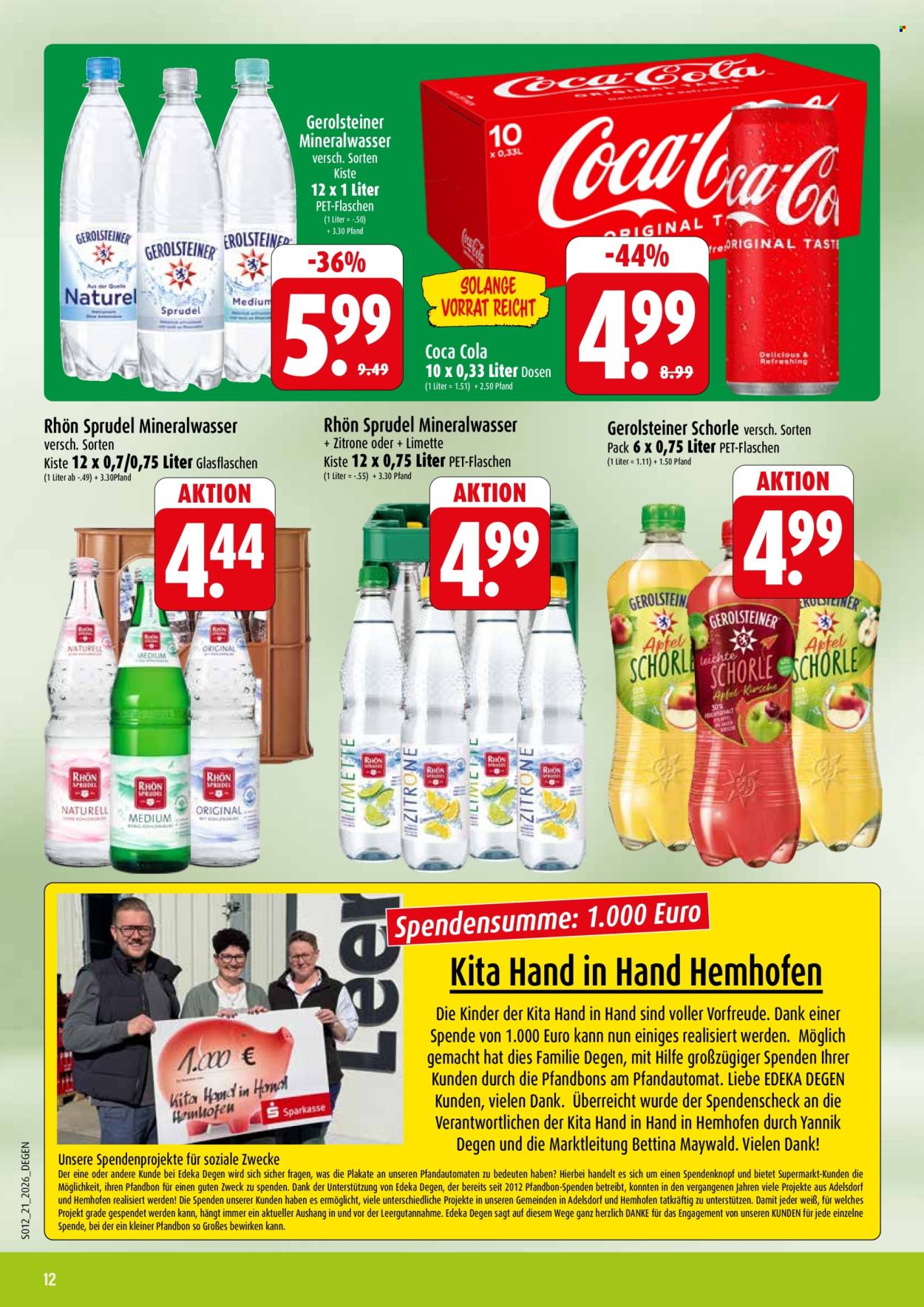 Edeka Prospekte  - 18.05.2026 - 23.05.2026. Seite 12