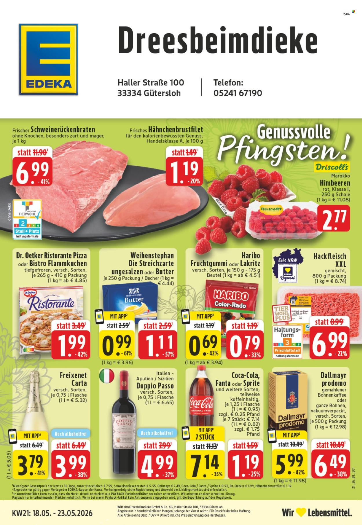 Edeka Prospekte  - 18.05.2026 - 23.05.2026. Seite 1
