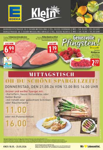 Prospekte Edeka - 18.05.2026 - 23.05.2026.