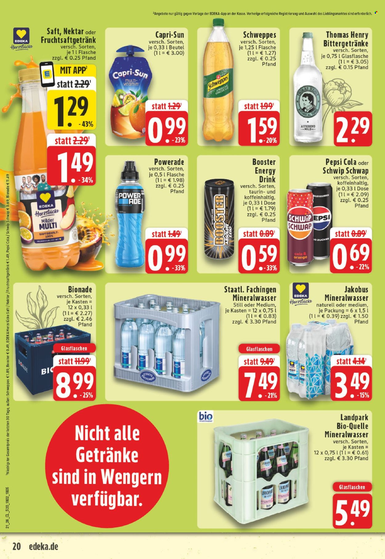 Edeka Prospekte  - 18.05.2026 - 23.05.2026. Seite 22