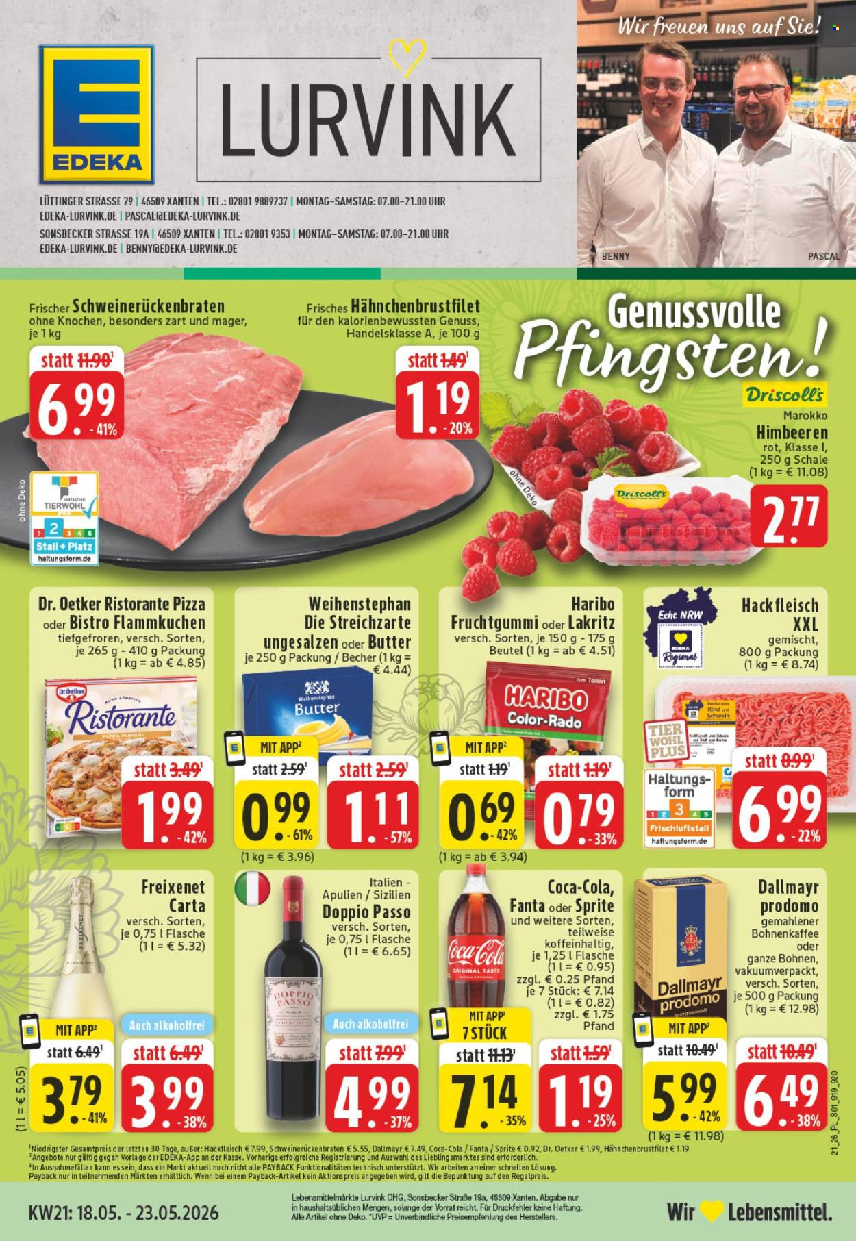Edeka Prospekte  - 18.05.2026 - 23.05.2026. Seite 1