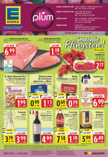 Prospekte Edeka - 18.05.2026 - 23.05.2026.