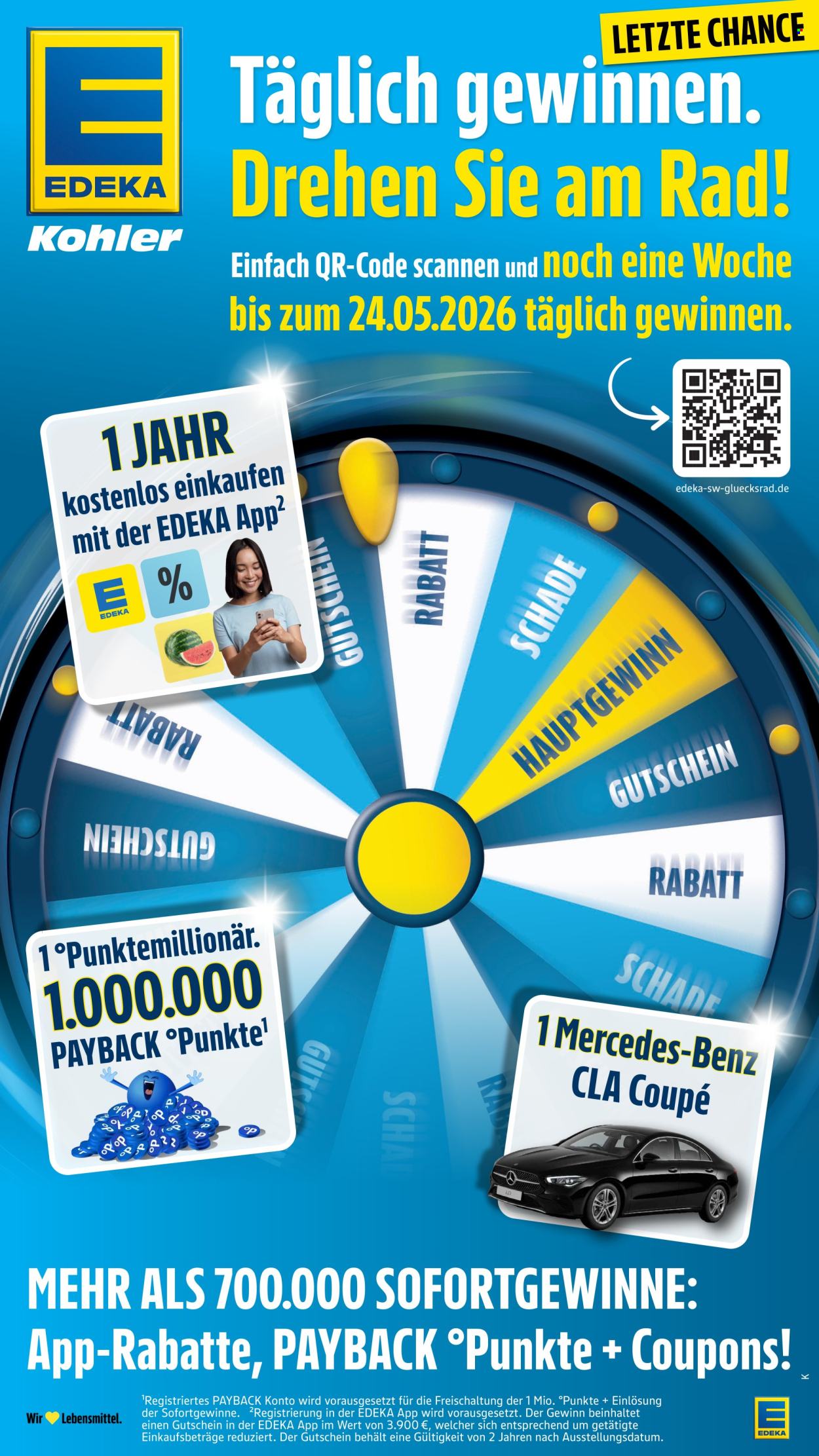 Edeka Prospekte  - 18.05.2026 - 23.05.2026. Seite 1