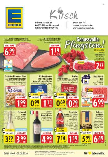 Prospekte Edeka - 18.05.2026 - 23.05.2026.