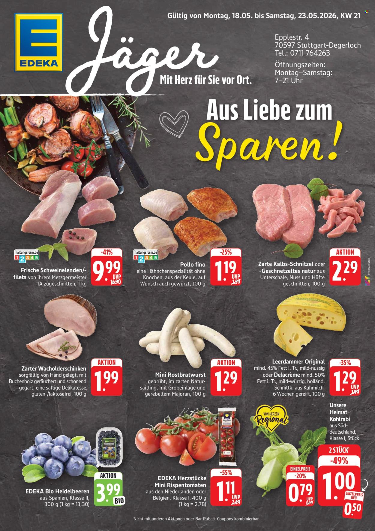 Edeka Prospekte  - 18.05.2026 - 23.05.2026. Seite 1