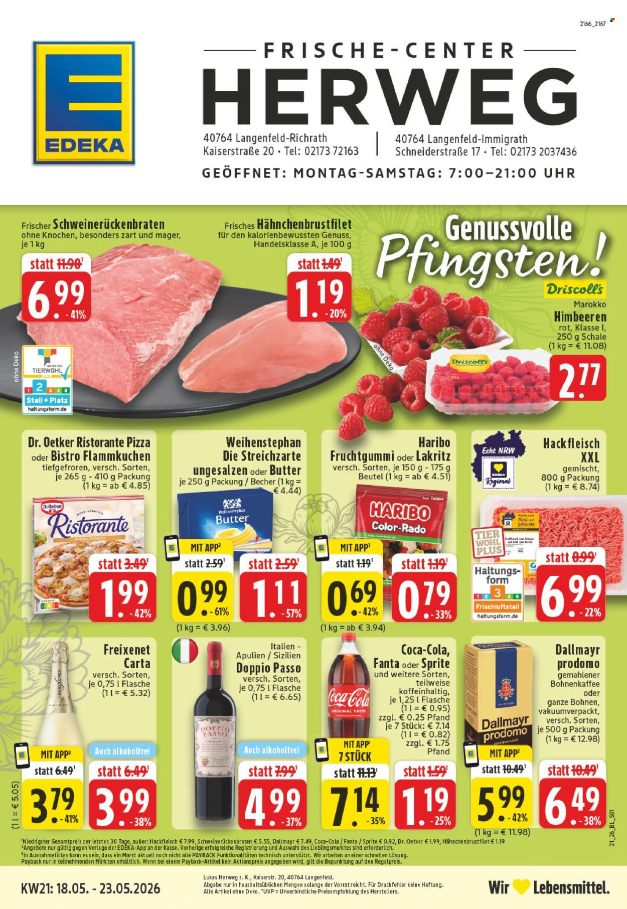 E center Prospekte  - 18.05.2026 - 23.05.2026. Seite 1