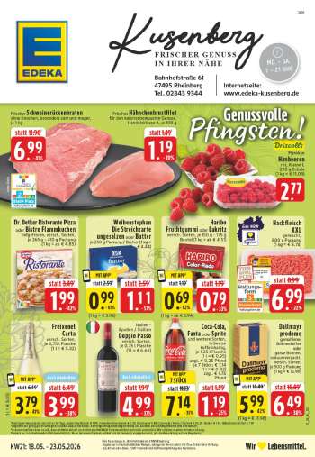 Prospekte Edeka - 18.05.2026 - 23.05.2026.
