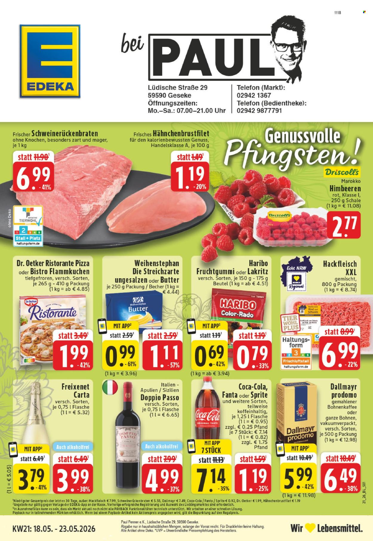 Edeka Prospekte  - 18.05.2026 - 23.05.2026. Seite 1