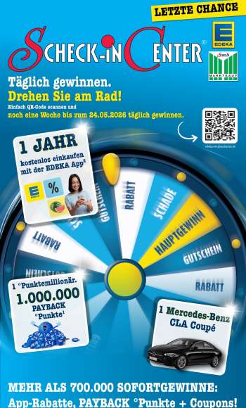 Prospekte Scheck-in - 18.05.2026 - 23.05.2026.